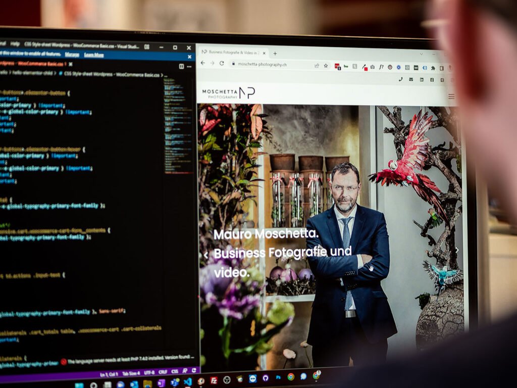 Website von Mauro Moschetta